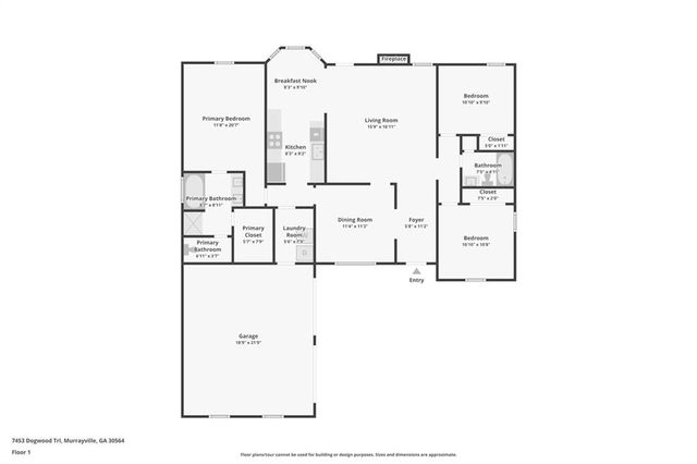 7453 Dogwood Trail, Murrayville, GA 30564