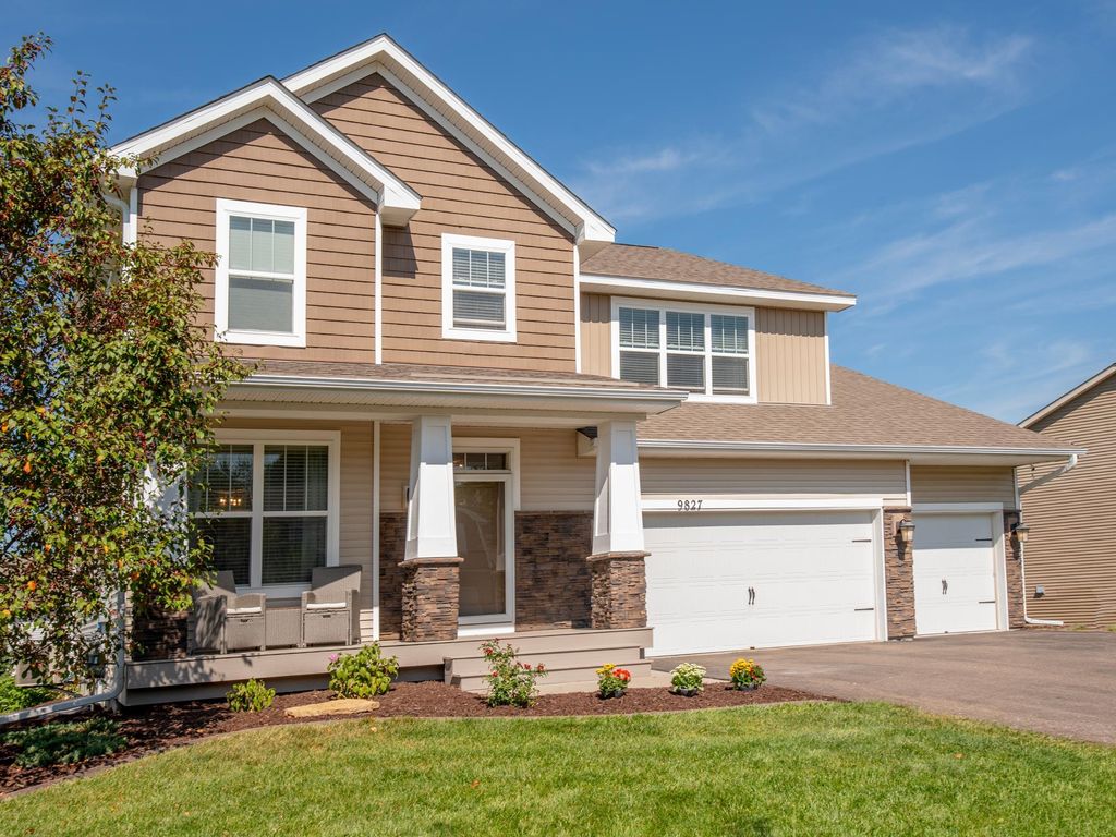 9827 66th Street S, Cottage Grove, MN 55016 — exterior