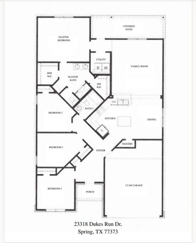 23318 Dukes Run Drive, Spring, TX 77373