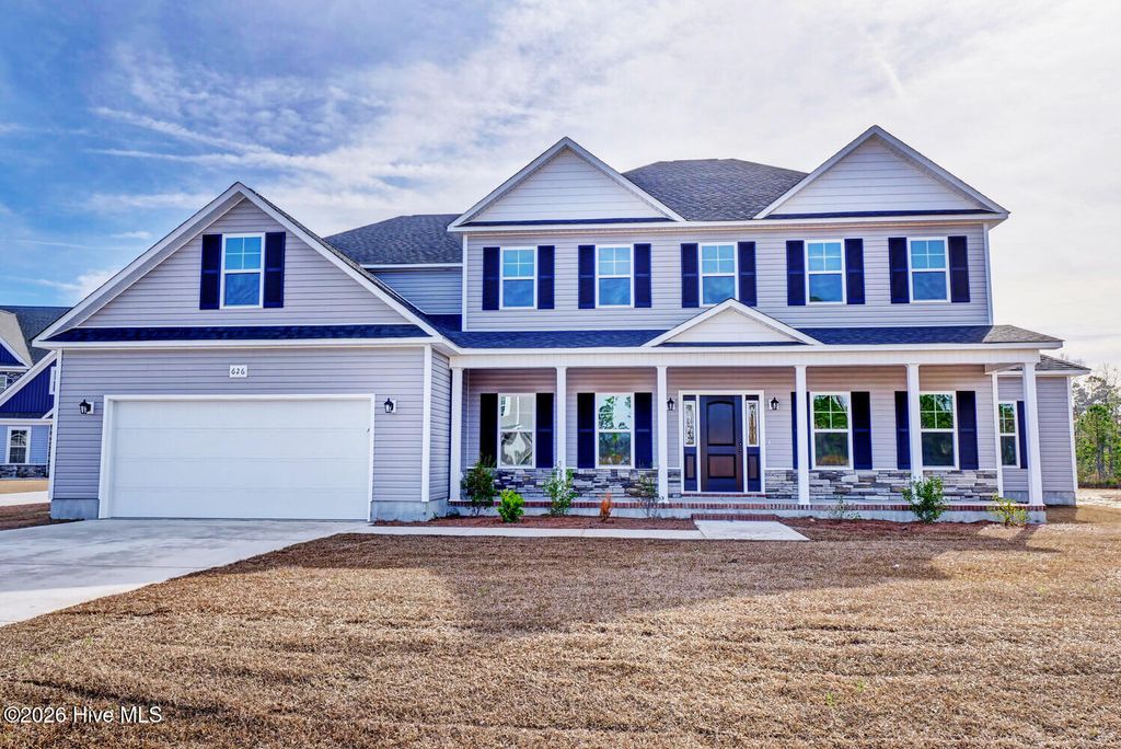 714 N Pebble Branch Court Lot 123, Holly Ridge, NC 28445