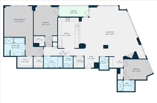 600 N Lake Shore Drive 1305, Chicago, IL 60611