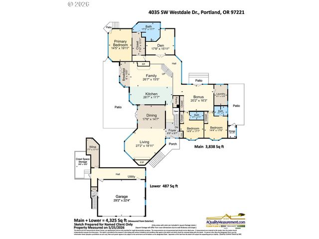4035 Sw WESTDALE Dr, Portland, OR 97221