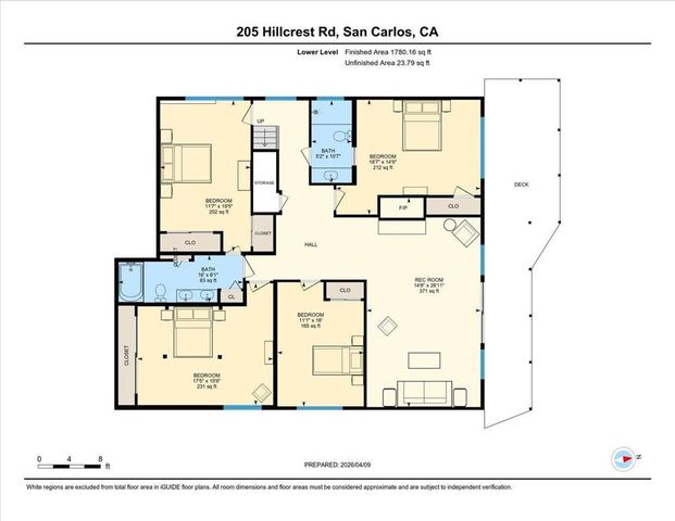 205 Hillcrest Road, San Carlos, CA 94070