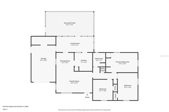 945 SHERRINGTON ROAD, Orlando, FL 32804