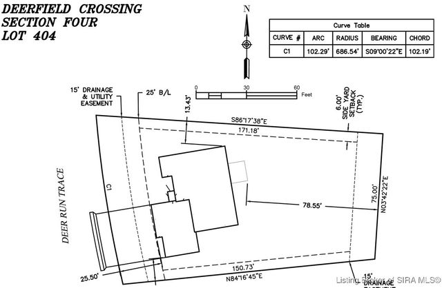 13955 Deer Run Trace LOT 404, Memphis, IN 47143