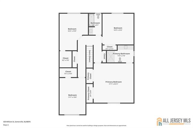 420 William Street, Somerville, NJ 08876