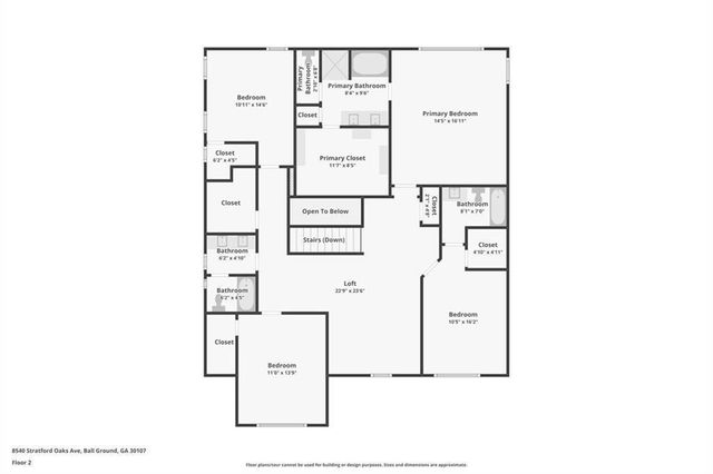 8540 Stratford Oaks Avenue, Ball Ground, GA 30107