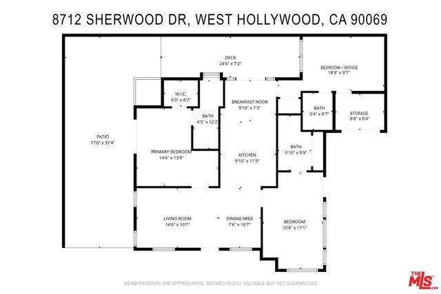 8712 Sherwood Drive, West Hollywood, CA 90069