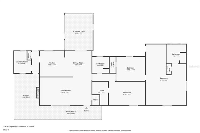 274 W KINGS HIGHWAY, Center Hill, FL 33514