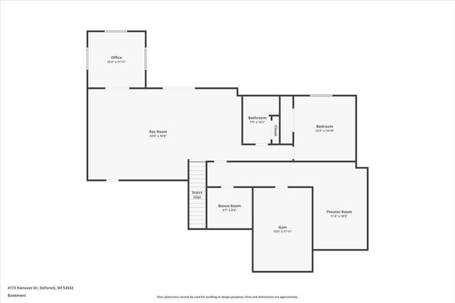 4173 Hanover Drive, Deforest, WI 53532