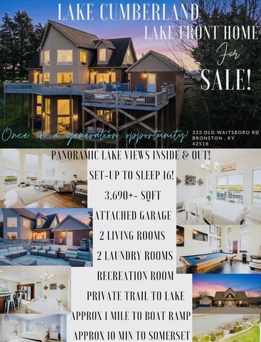 333 Old Waitsboro Road, Bronston, KY 42518