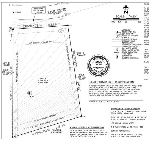 4 Rath Drive, Bella Vista, AR 72715
