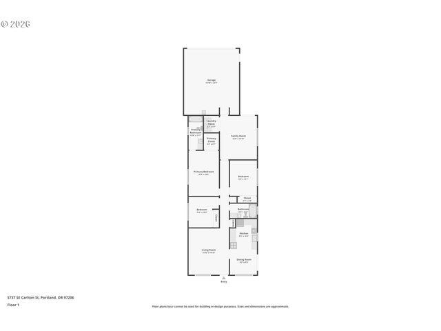 5737 Se CARLTON St, Portland, OR 97206