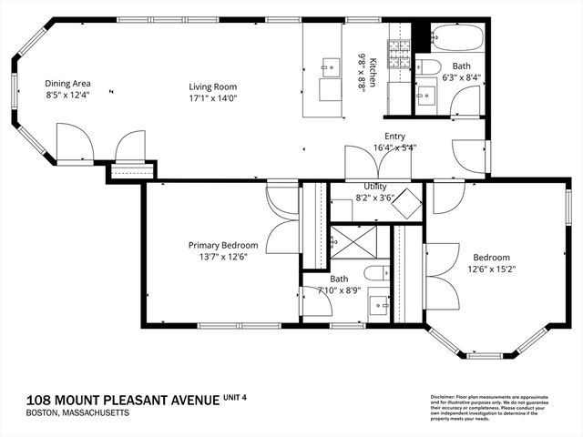 108 Mount Pleasant Ave 4, Boston, MA 02119