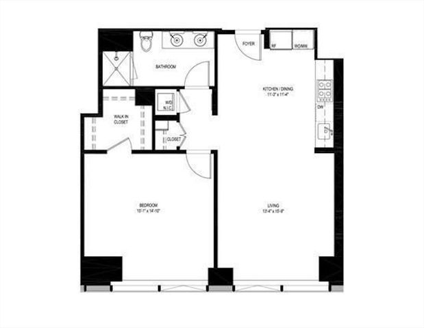 110 Stuart Street 20A, Boston, MA 02116