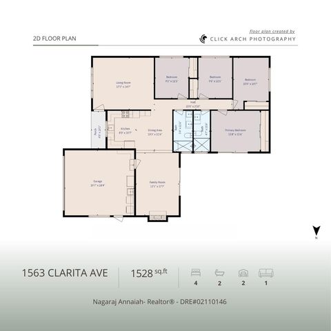 1563 Clarita Avenue, San Jose, CA 95130