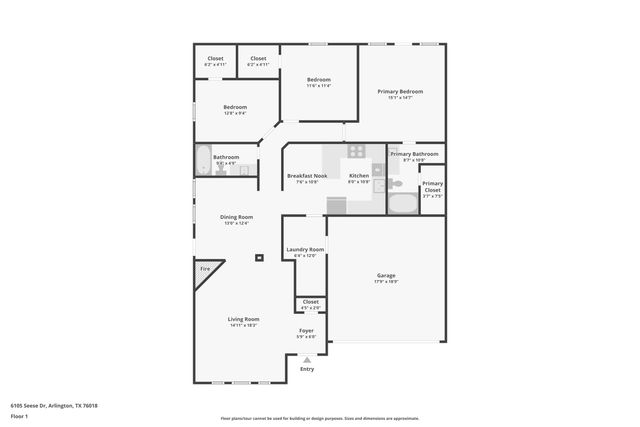 6105 Seese Drive, Arlington, TX 76018