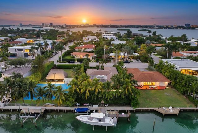 10121 E Broadview Dr, Bay Harbor Islands, FL 33154