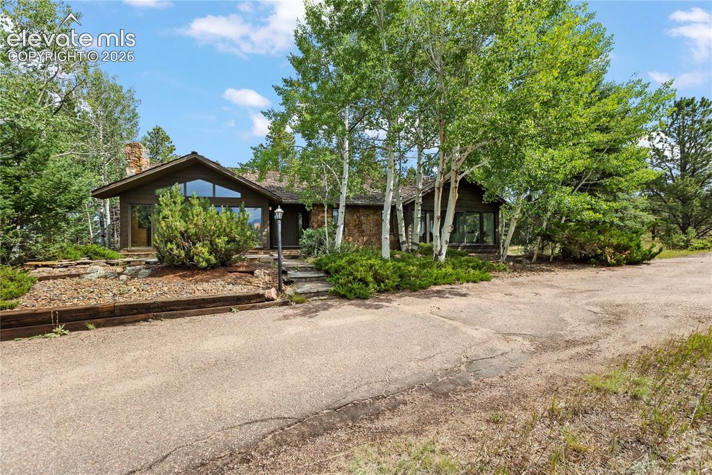 580 Mills Ranch Road, Woodland Park, CO 80863 — exterior