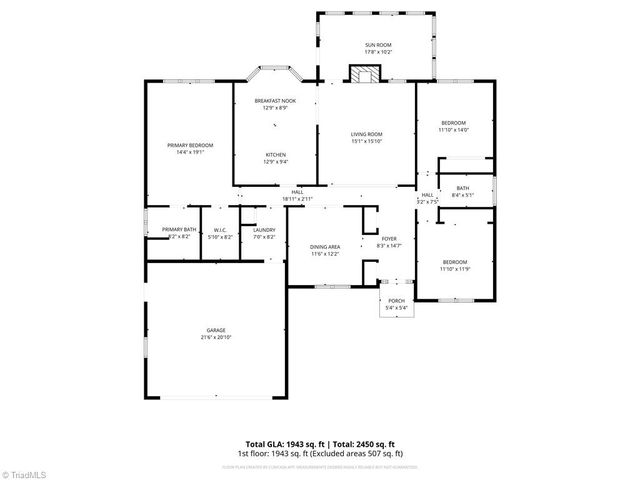 6121 Hickory Creek Road, Winston-salem, NC 27107