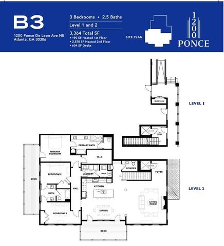 1200 Ponce de Leon Avenue B3, Atlanta, GA 30306