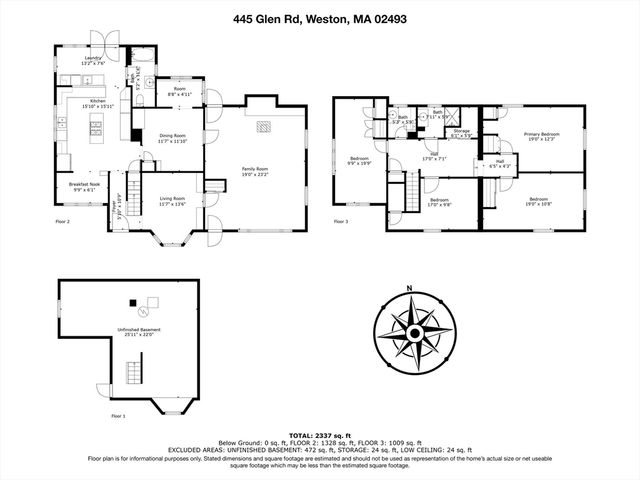 445 Glen Road, Weston, MA 02493
