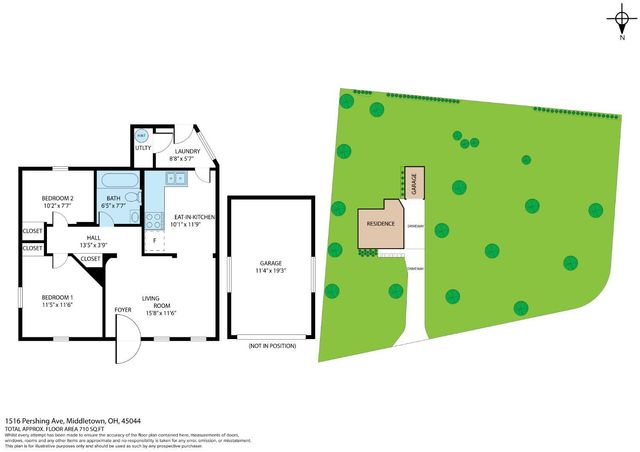 1516 Pershing Avenue, Middletown, OH 45044