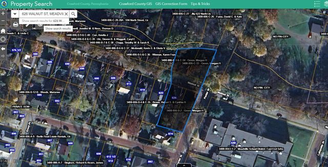 626 WALNUT Street, Meadville, PA 16335