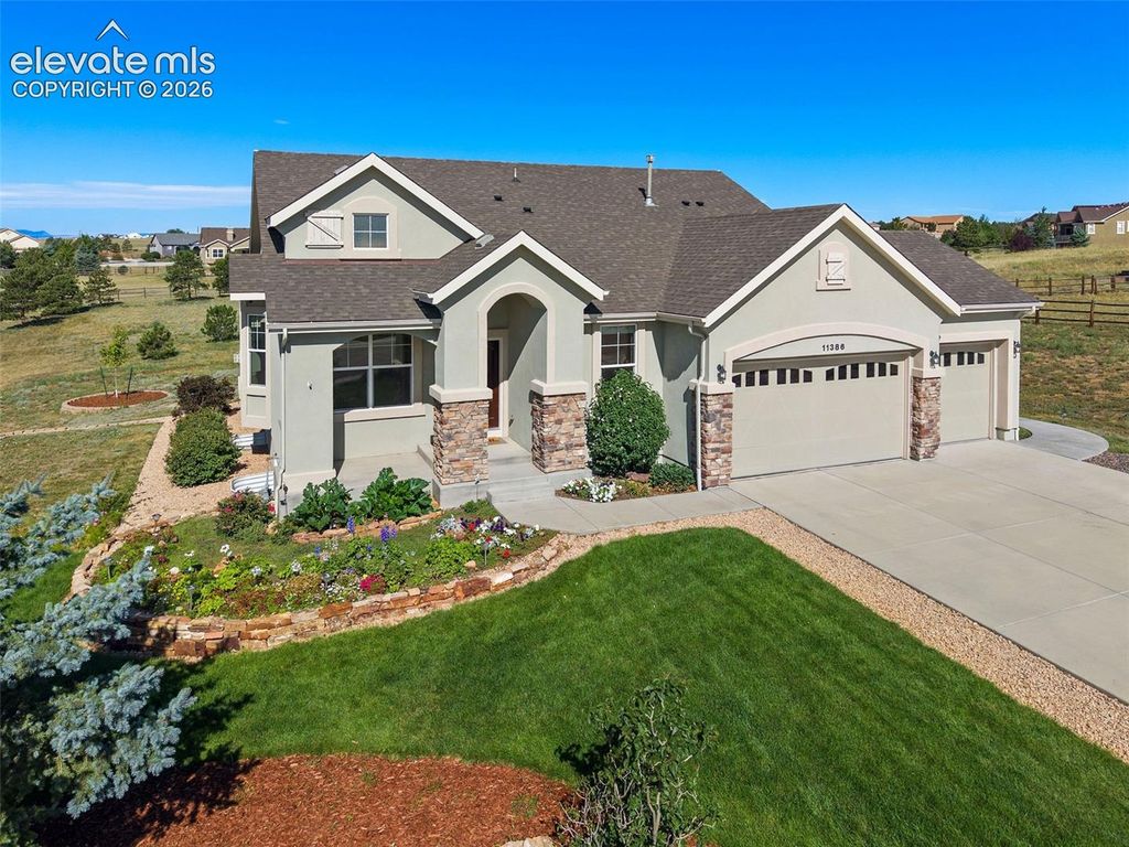 11386 San Luis Peak Way, Peyton, CO 80831 — exterior
