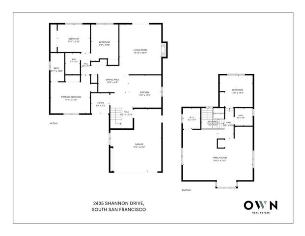 2405 Shannon Drive, South San Francisco, CA 94080