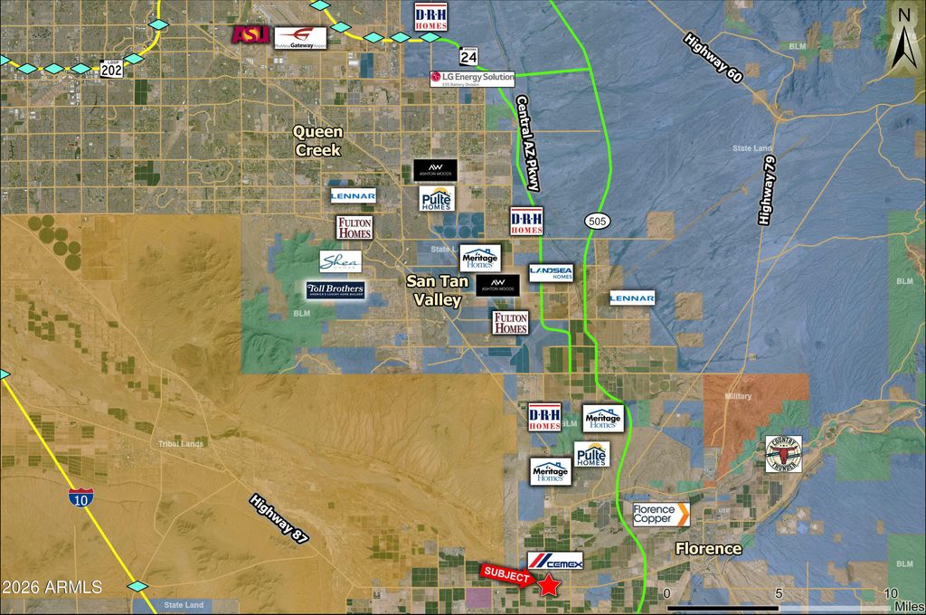 Image 3 of property listing at 0 W Highway 287 -- -, Coolidge, AZ 85128