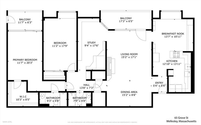 65 Grove St 444, Wellesley, MA 02482