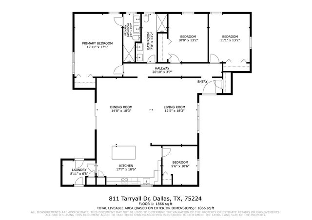 811 Tarryall Drive, Dallas, TX 75224