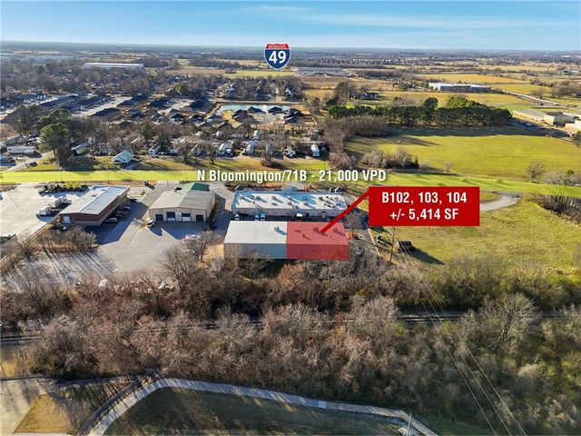 903 N Bloomington Street B102,103,104, Lowell, AR 72745