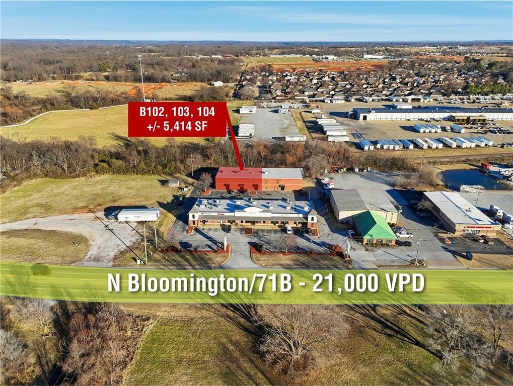 903 N Bloomington Street B102,103,104, Lowell, AR 72745