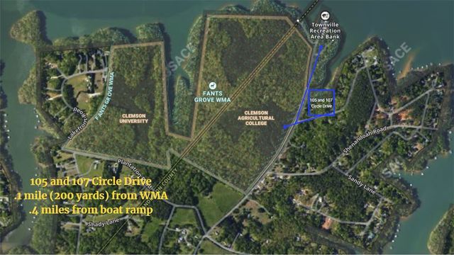 105 Circle Drive, Townville, SC 29689