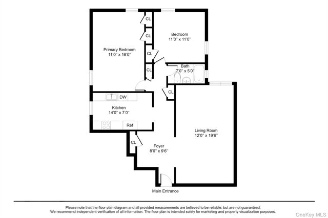 315 Palmer Terrace 1E, Mamaroneck, NY 10543