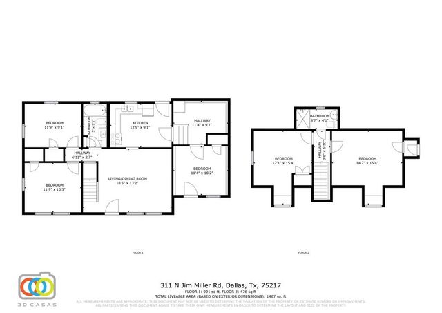 311 N Jim Miller Road, Dallas, TX 75217