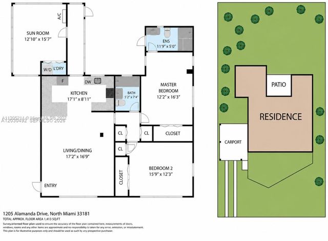 1905 Alamanda Dr, North Miami, FL 33181