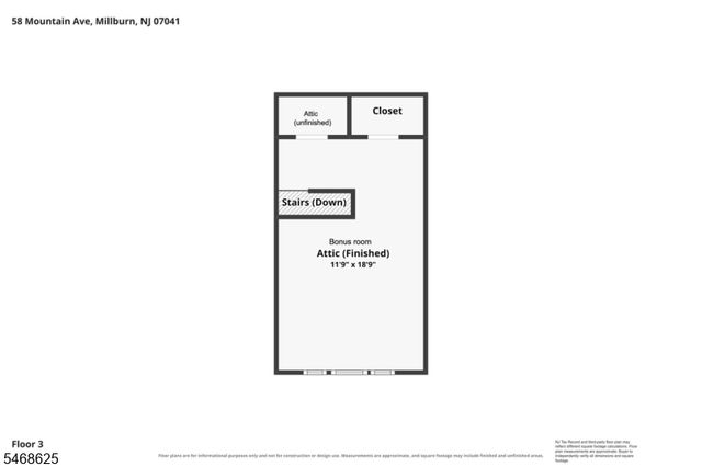 58 Mountain Ave, Millburn Twp., NJ 07041