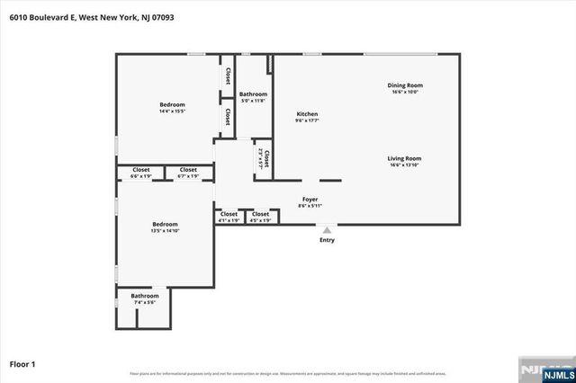 6010 Boulevard East 37, West New York, NJ 07093