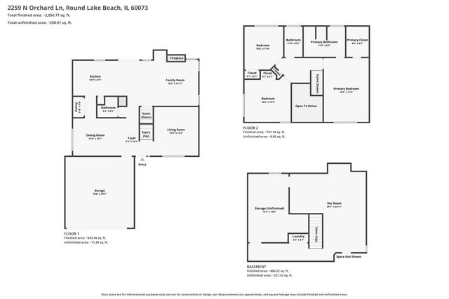 2259 N Orchard Lane, Round Lake Beach, IL 60073