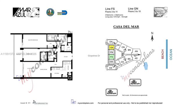 600 Grapetree Dr 9GN, Key Biscayne, FL 33149
