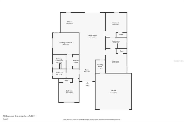 710 EISENHOWER BOULEVARD, Lehigh Acres, FL 33974