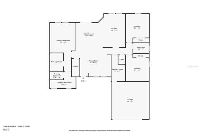 3008 W LEROY STREET, Tampa, FL 33607