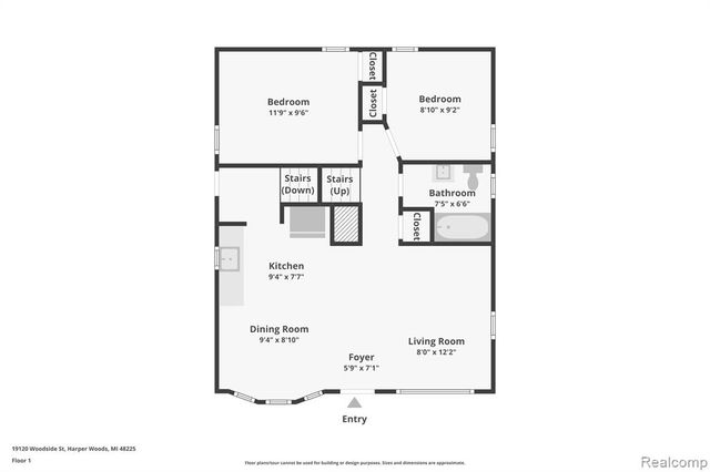 19120 Woodside Street, Harper Woods, MI 48225