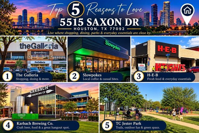 5515 Saxon Drive, Houston, TX 77092