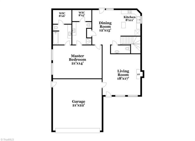 5605 Hidden lake Drive, Browns Summit, NC 27214