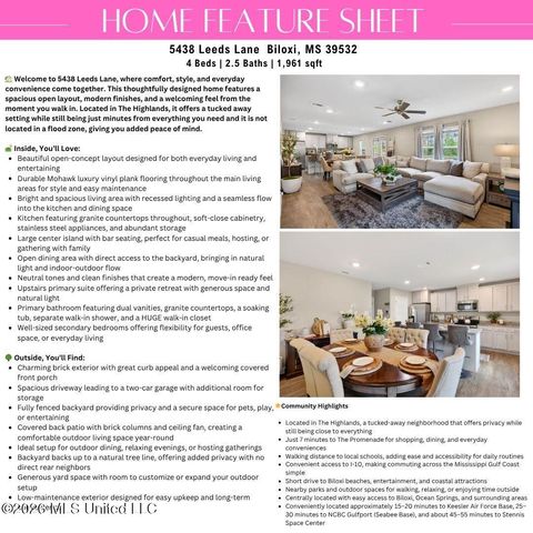 5438 Leeds Lane, Biloxi, MS 39532