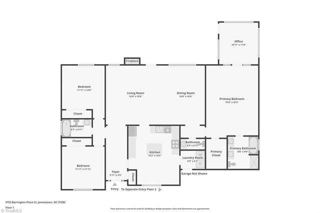 4752 Barrington Place Court, Jamestown, NC 27282